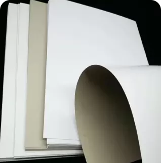 Bìa Duplex Mặt Sau Màu Xám